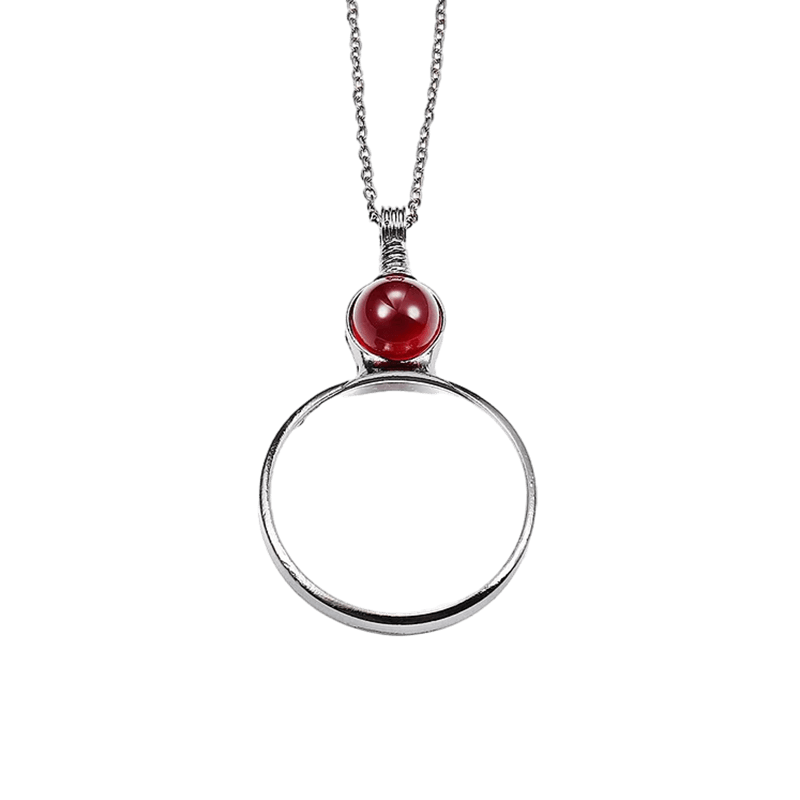Libiyi Magnifying Glass Necklace - Libiyi